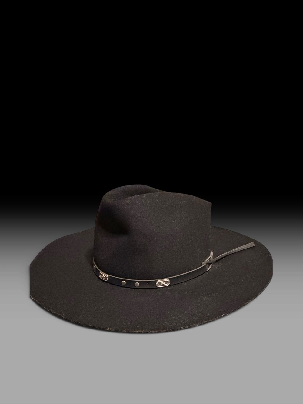 vintage Nikki Beach western cowboy hat with beaded band